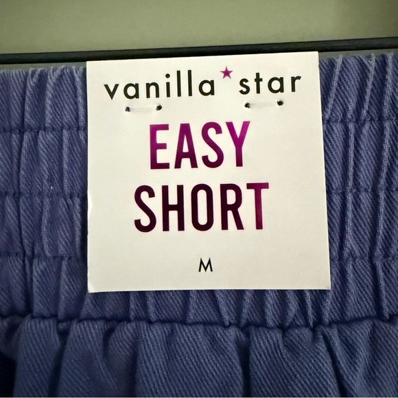 Vanilla star Easy Short Designed In New York Pull On purple shorts Size M - Picture 5 of 8
